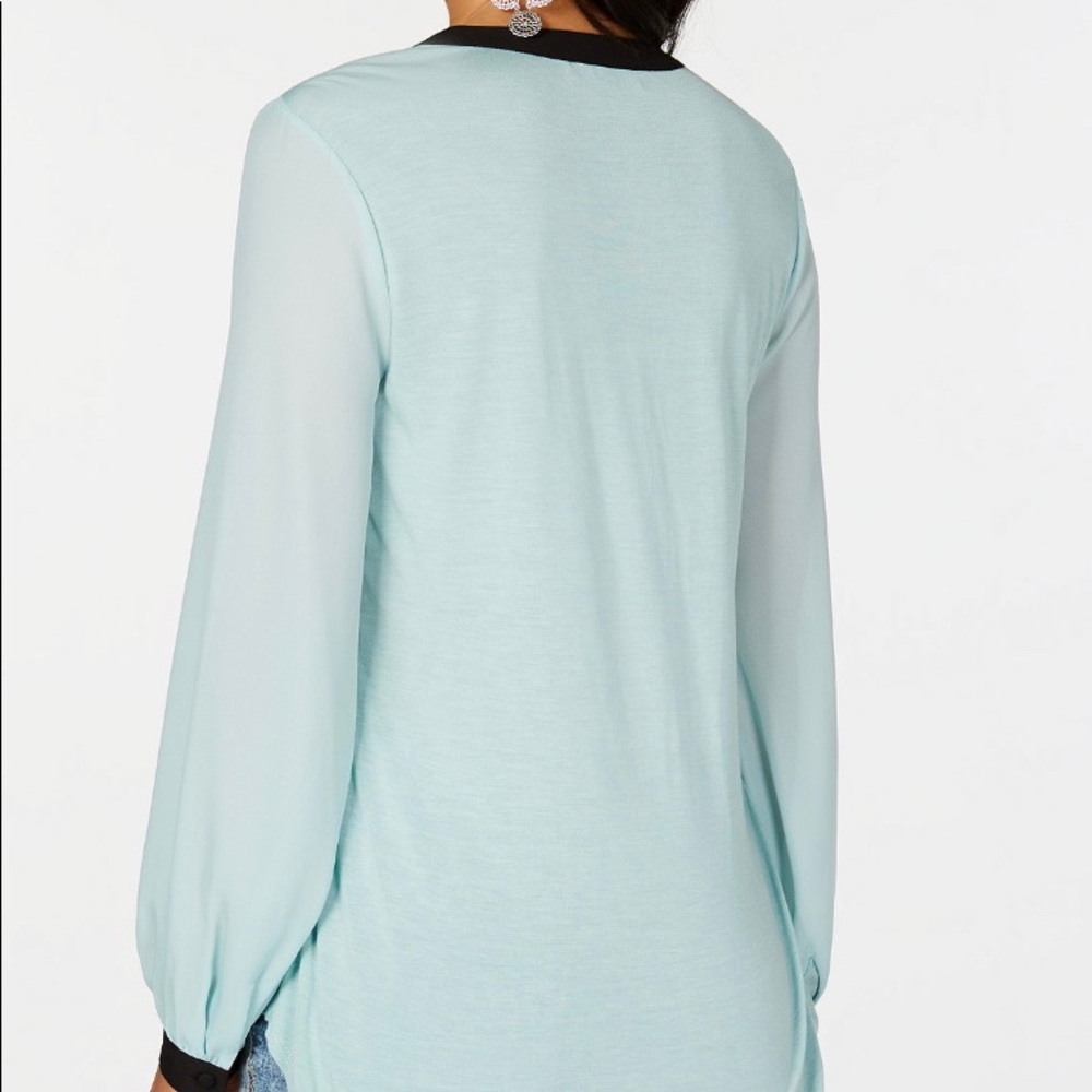 I.N.C Split - Neck Top Small - Picture 2 of 2